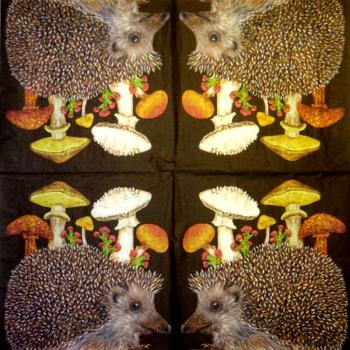 045 Tiere Herbst - 3-lagig - Atelier